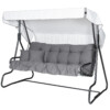 Cushions for De Luxe/ Monica/ Suvi garden swing, 60B - Image 3